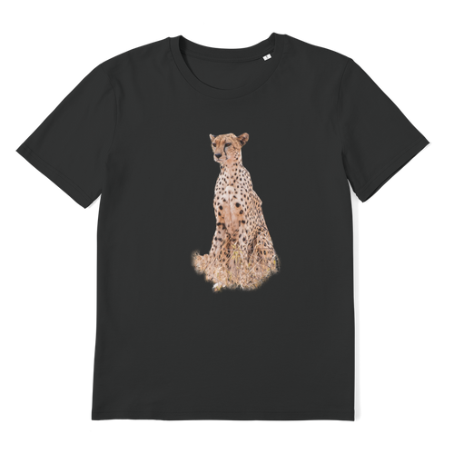 black cheetah t-shirt