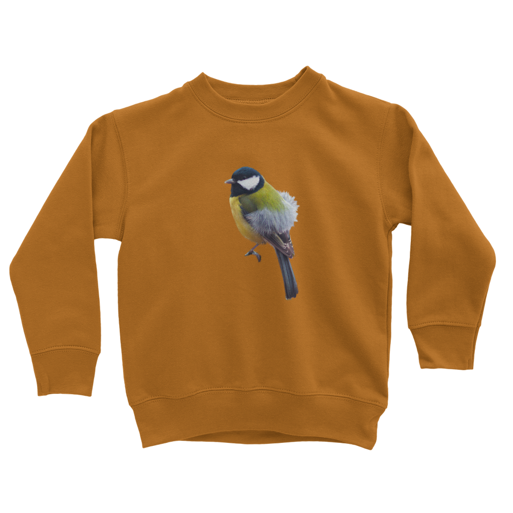 Great Tit Sweatshirt for Kids