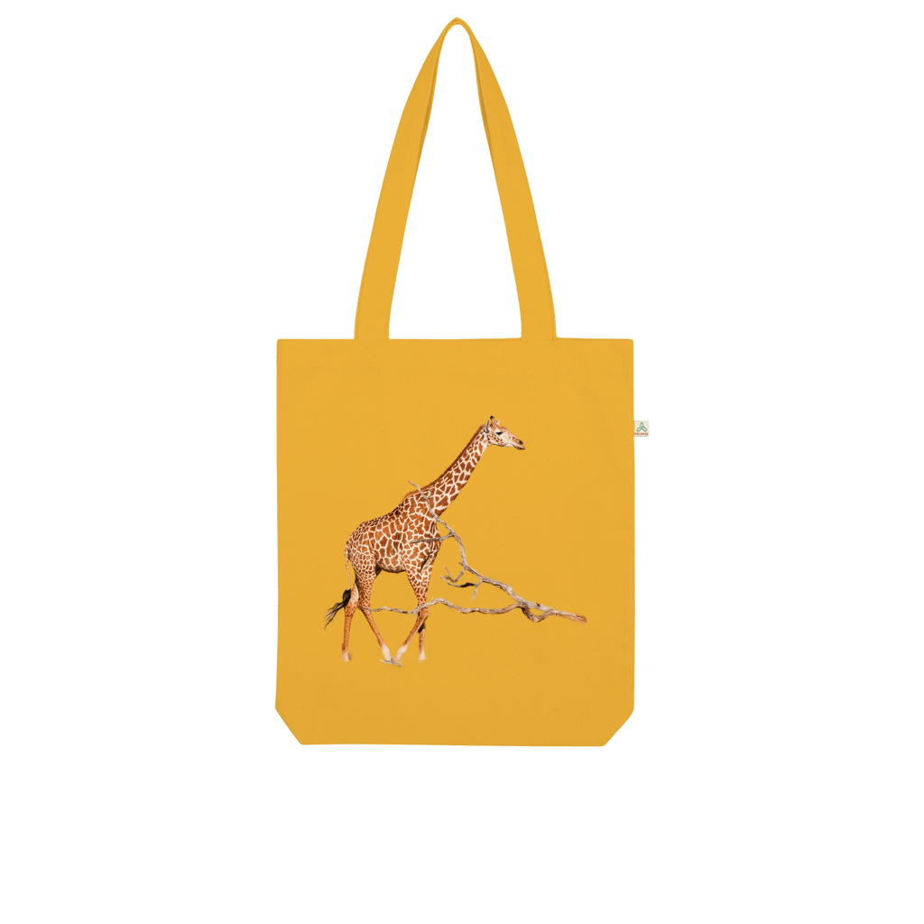 Giraffe Tote Bag (Organic cotton)