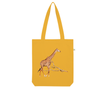 Load image into Gallery viewer, Giraffe Tote Bag (Organic cotton)
