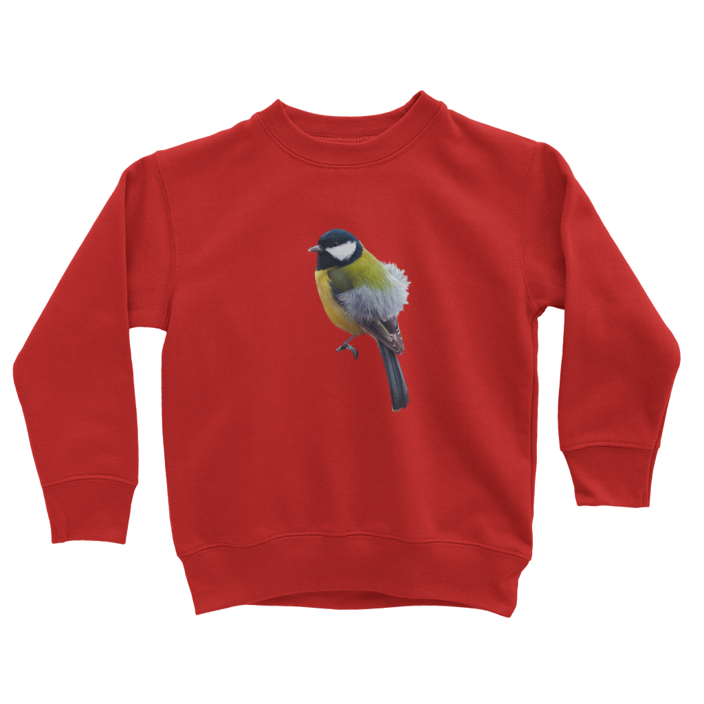 Great Tit Sweatshirt for Kids