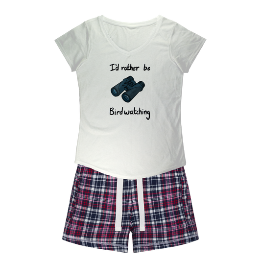 Women's "I'd rather be birdwatching" Pyjamas