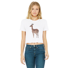 Load image into Gallery viewer, Impala T-Shirt for Women (Cropped, Raw Edge)
