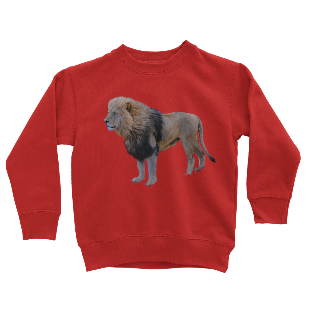 African Lion Sweatshirt for Kids