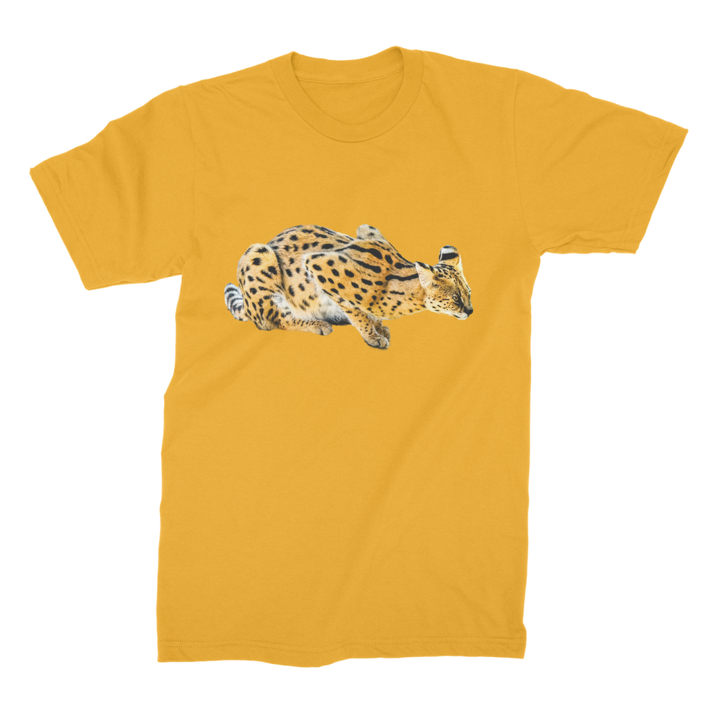 African Serval Cat Men's T-Shirt