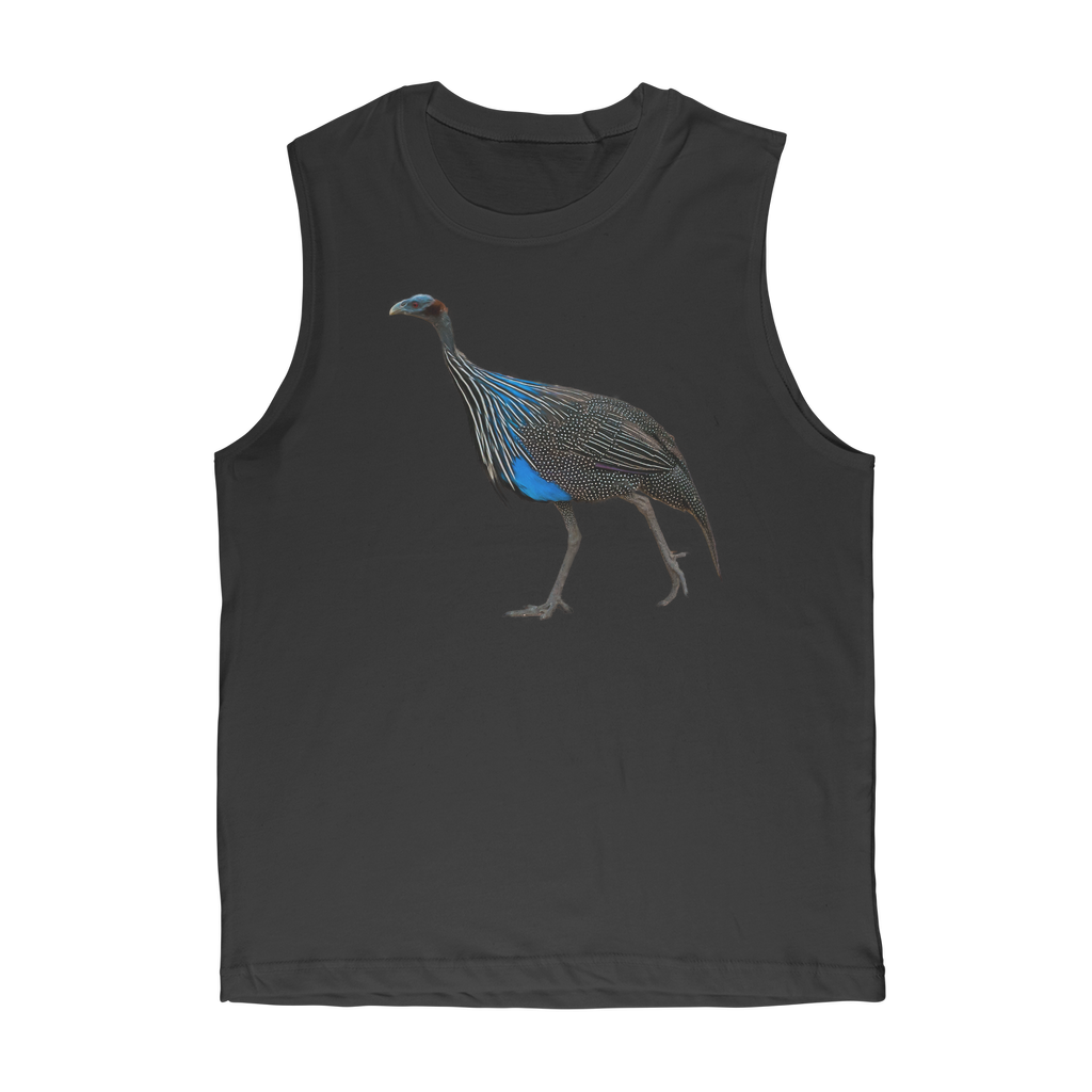 Vulturine Guinea Fowl Tank Top (Muscle Style)