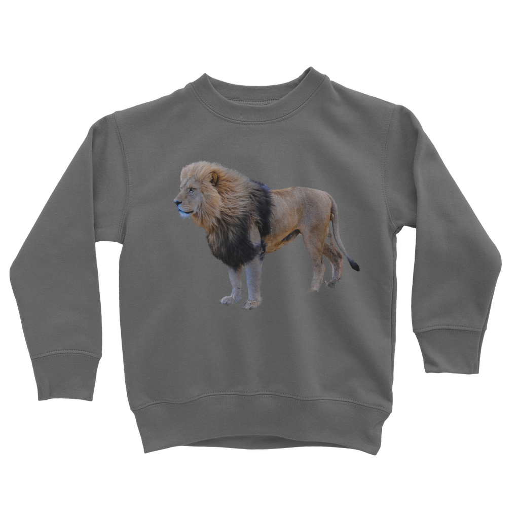 African Lion Sweatshirt for Kids