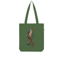 Charger l&#39;image dans la galerie, Red-Billed Hornbill Tote Bag (Organic cotton)
