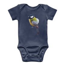 Load image into Gallery viewer, Great Tit Baby Onesie Bodysuit
