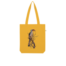 Load image into Gallery viewer, Red-Billed Hornbill Tote Bag (Organic cotton)
