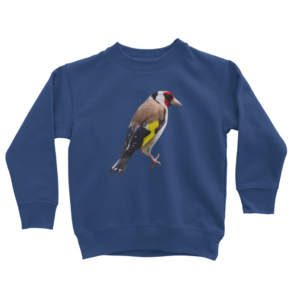 kids goldfinch sweatshirt in royal blue