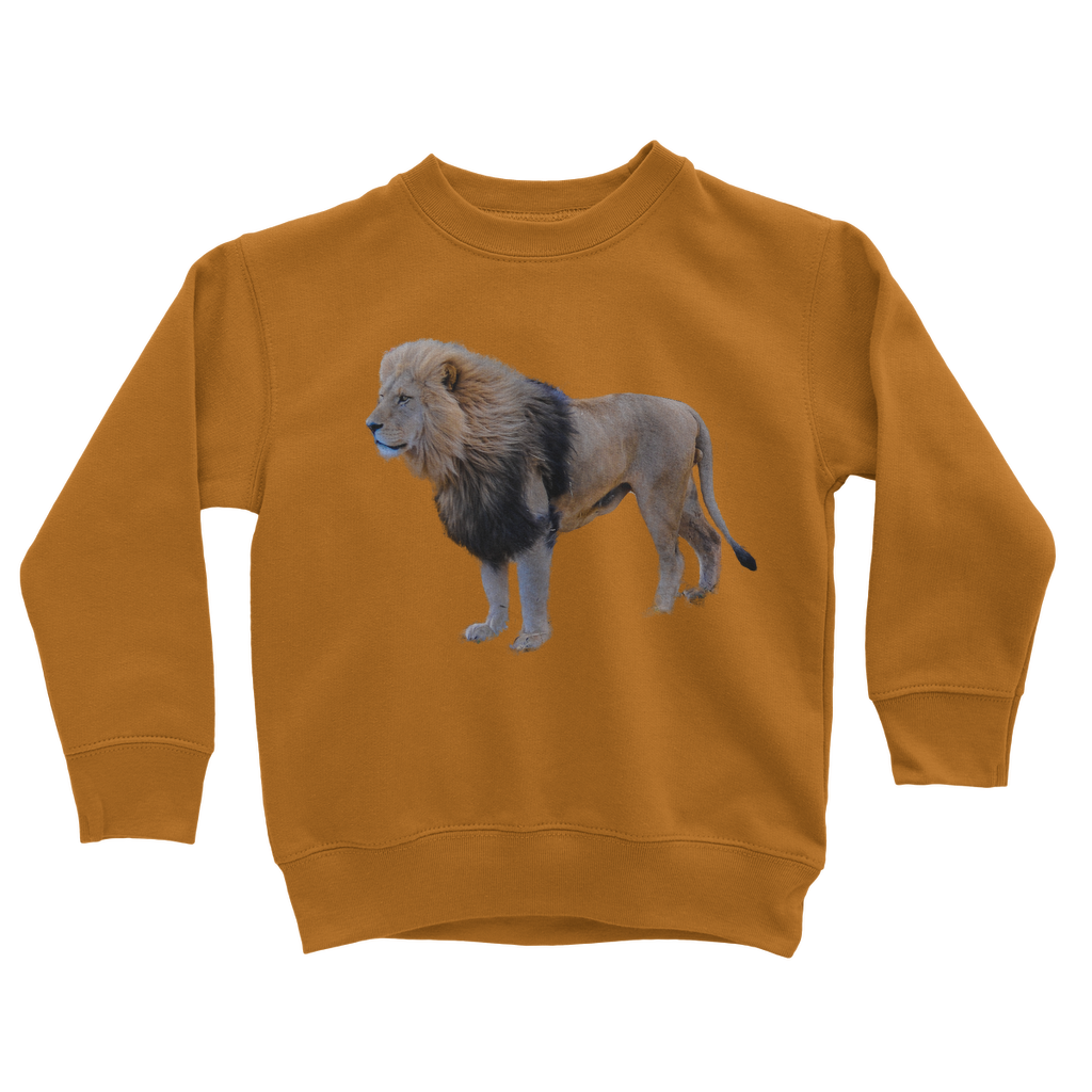 African Lion Sweatshirt for Kids