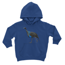 Load image into Gallery viewer, Vulturine Guinea Fowl Hoodie for Kids
