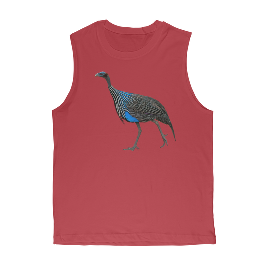 Vulturine Guinea Fowl Tank Top (Muscle Style)