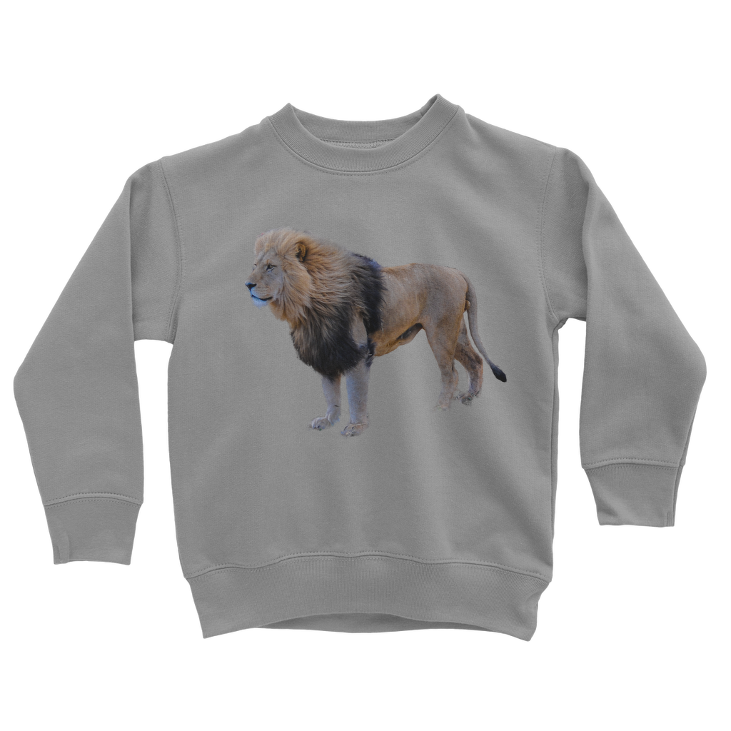 African Lion Sweatshirt for Kids