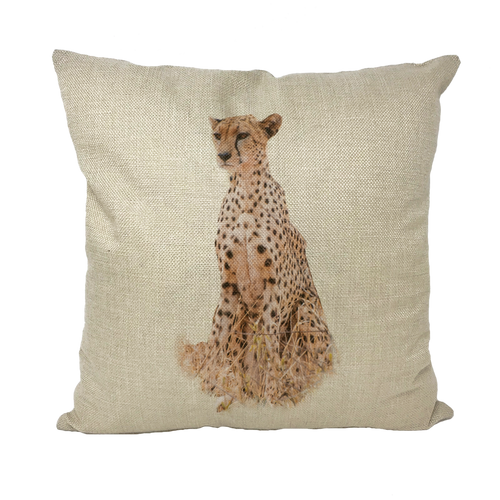 Cheetah | Animals of Africa Collection | Throw Pillows - Sharasaur