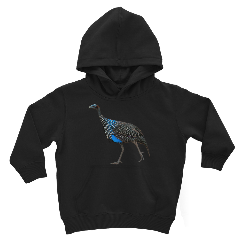 Vulturine Guinea Fowl Hoodie for Kids