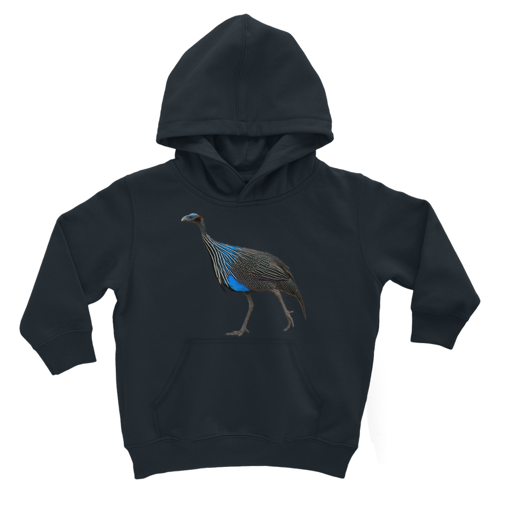 Vulturine Guinea Fowl Hoodie for Kids