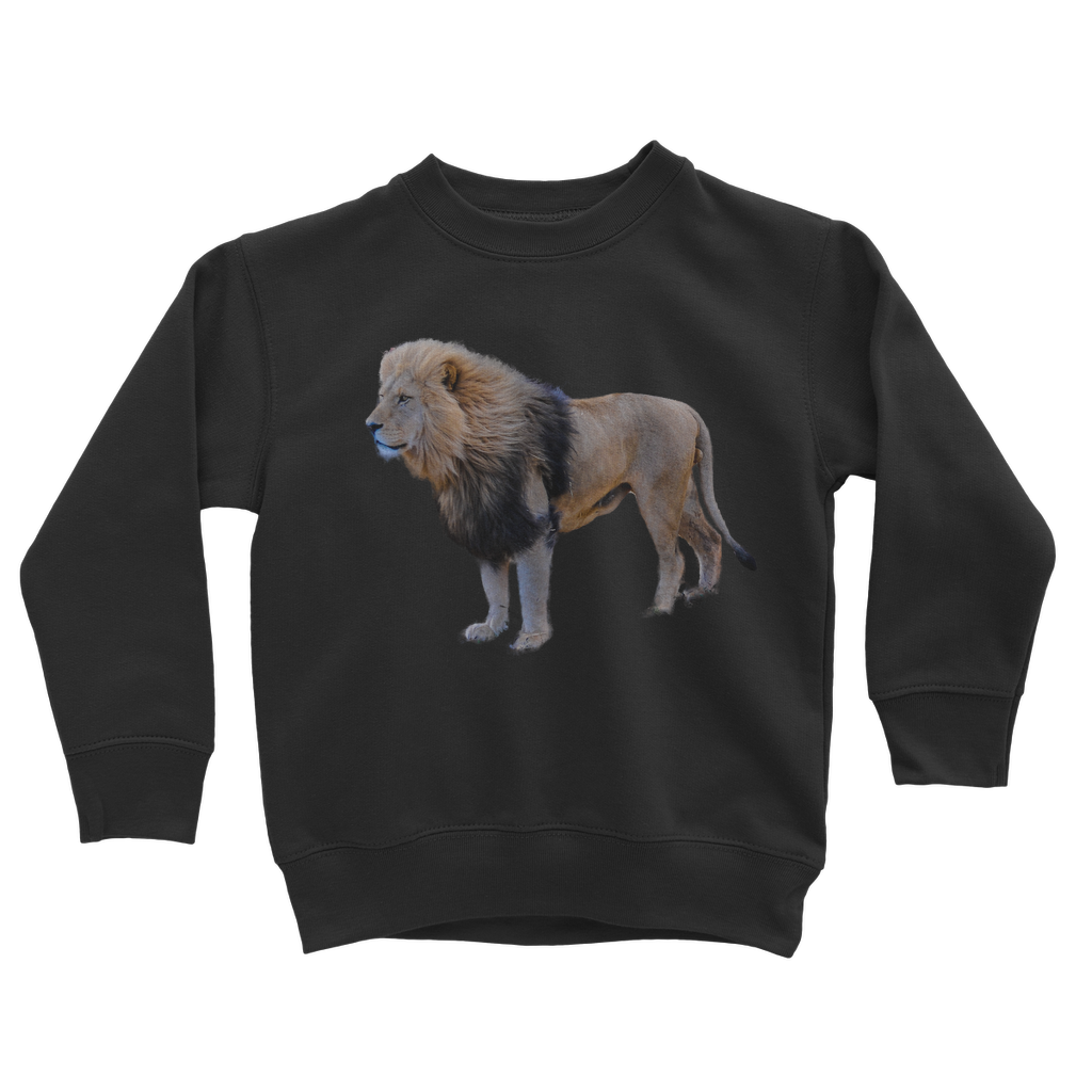 African Lion Sweatshirt for Kids