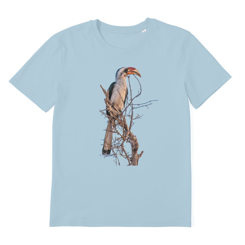 Red Billed Hornbill T-Shirt (Organic)