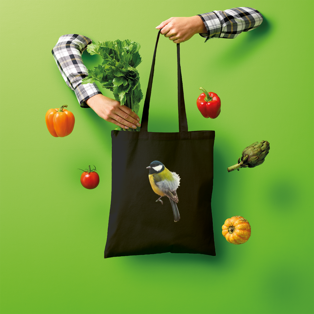 Great Tit Tote Bag (Shopper style)