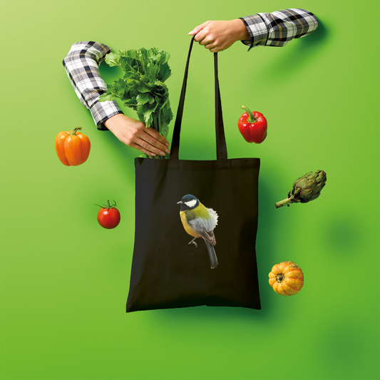 Great Tit Tote Bag (Shopper style)