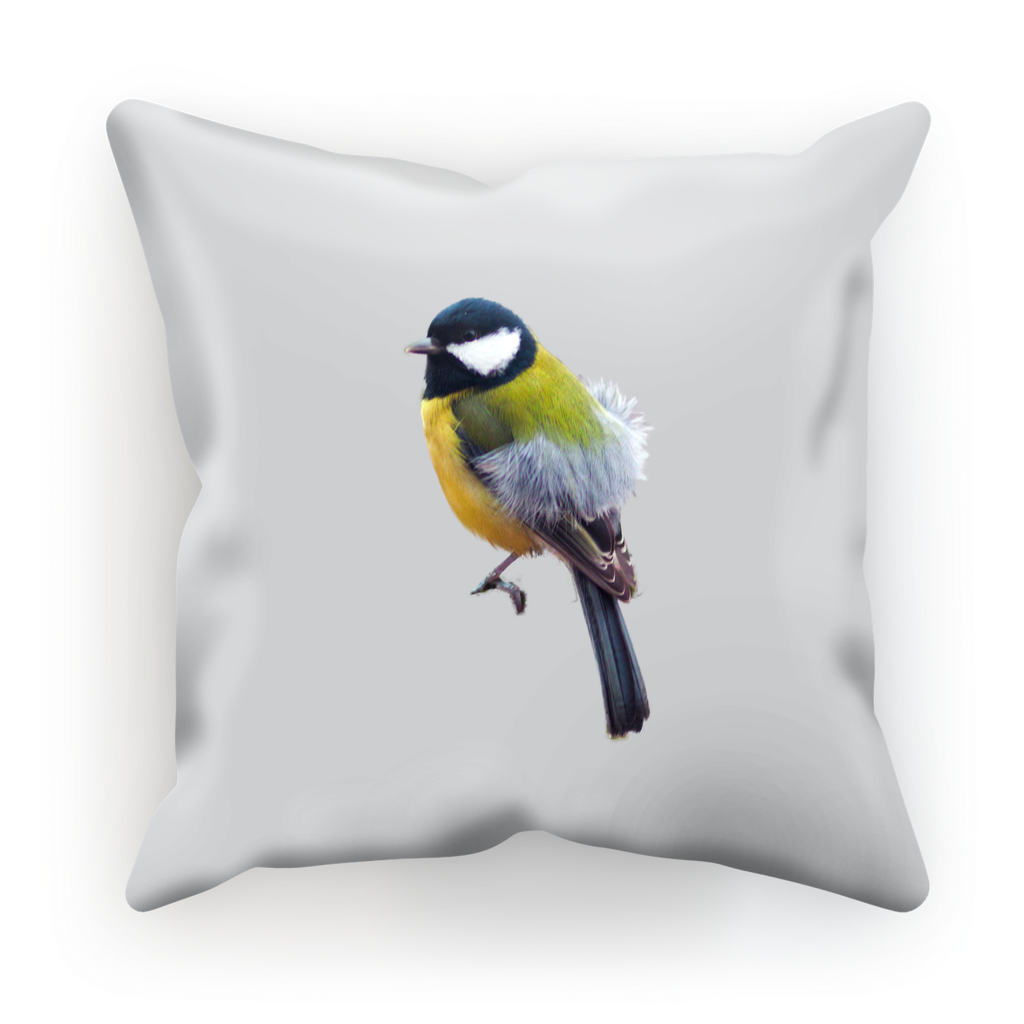 Great Tit Cushion Cover