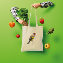 Load image into Gallery viewer, Goldfinch Tote Bag (Shopper style)
