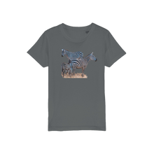 Load image into Gallery viewer, Zebra T-Shirt for Kids (Organic)
