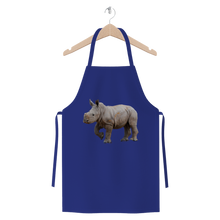 Load image into Gallery viewer, Baby Rhino | Animals of Africa | Premium Jersey Apron - Sharasaur
