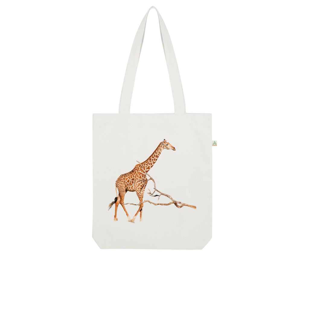 Giraffe Tote Bag (Organic cotton)