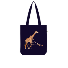 Load image into Gallery viewer, Giraffe Tote Bag (Organic cotton)
