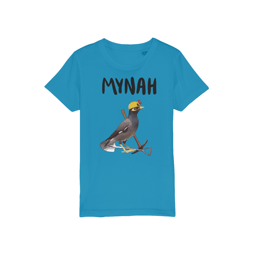 Mining Mynah T-Shirt for Kids (Organic)