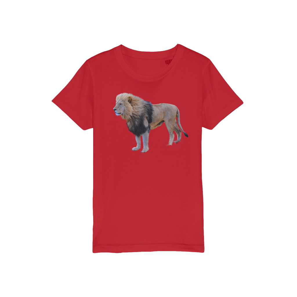 African Lion T-Shirt for Kids (Organic)