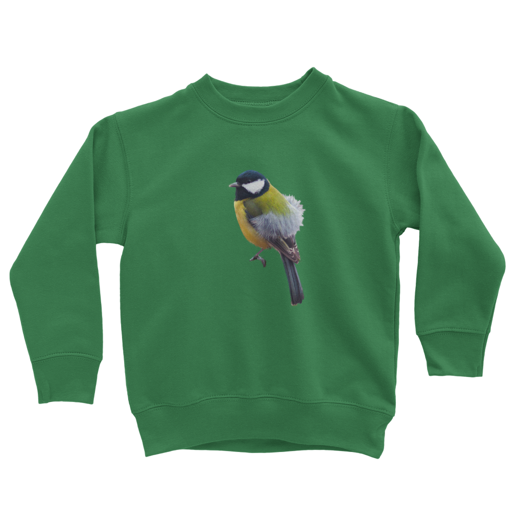 Great Tit Sweatshirt for Kids