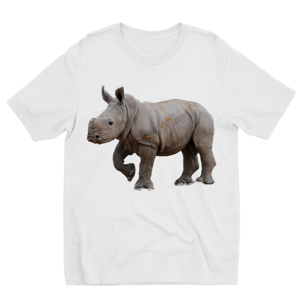 Baby Rhino | Animals of Africa | Sublimation Kids T-Shirt - Sharasaur