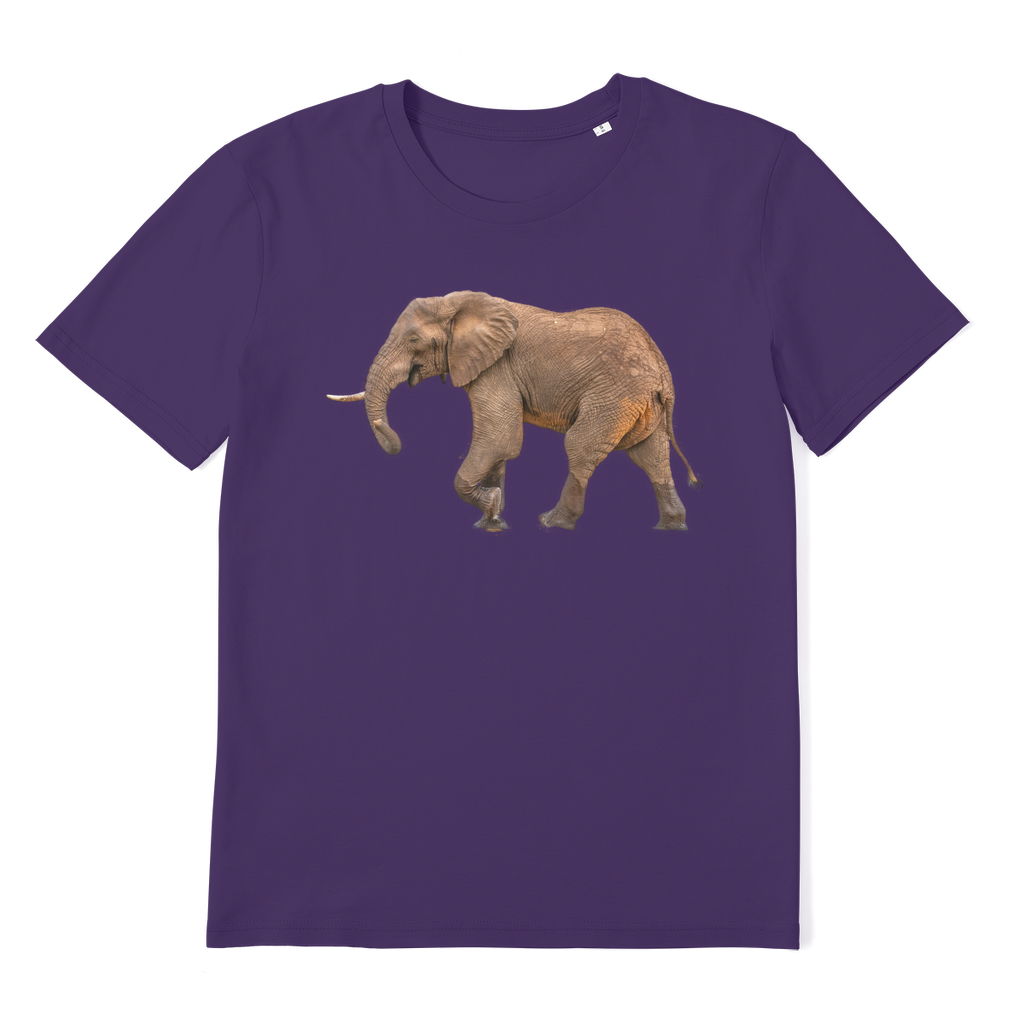 Purple elephant shirt