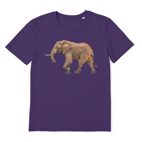 Purple elephant shirt