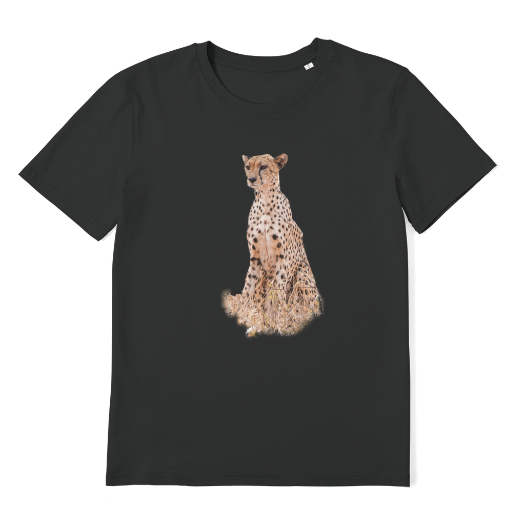 black cheetah t-shirt