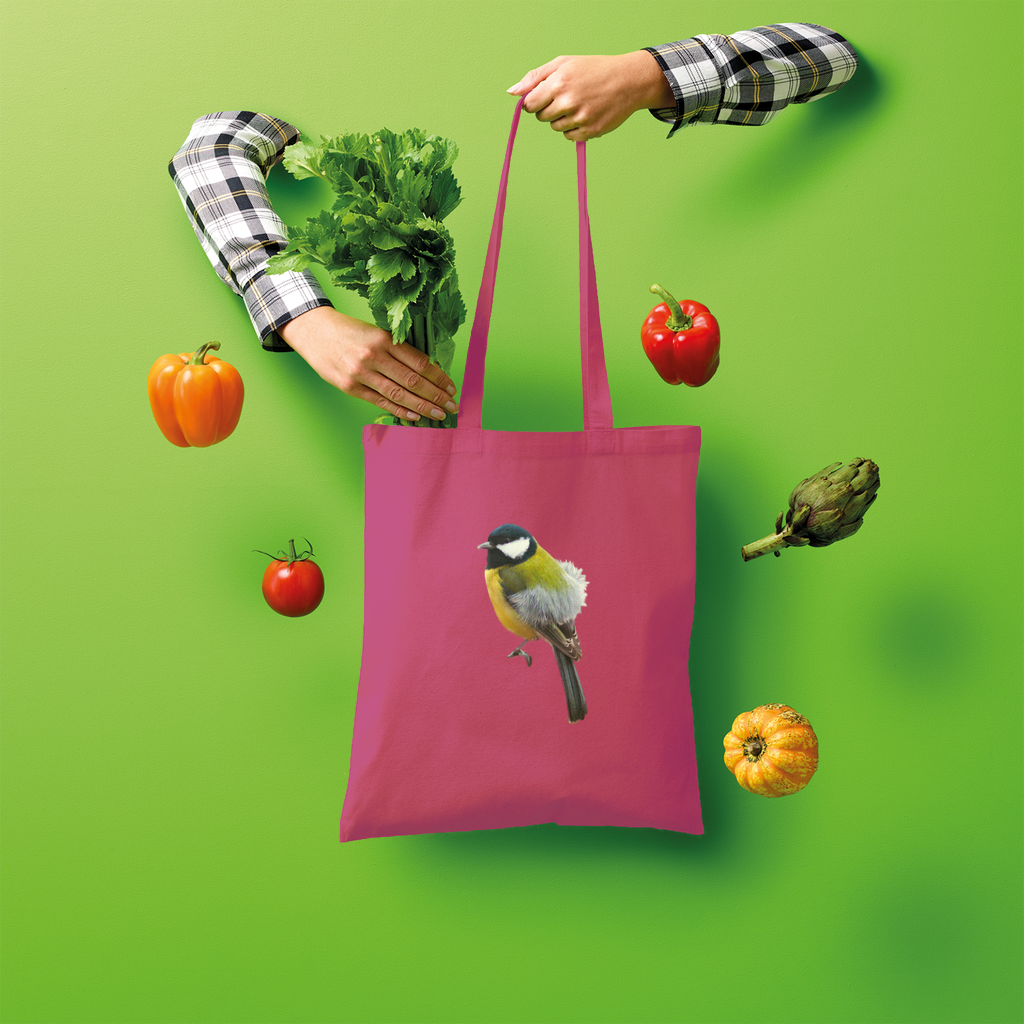 Great Tit Tote Bag (Shopper style)