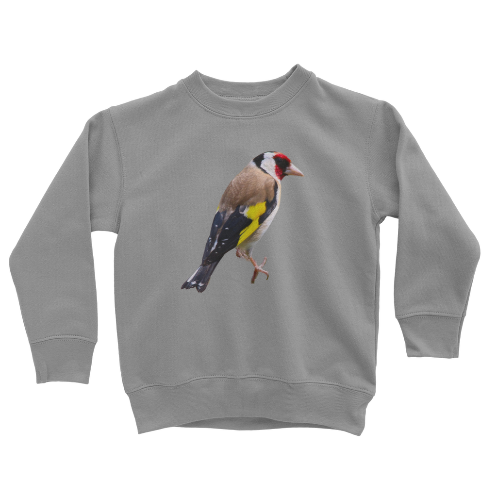 kids goldfinch sweatshirt in grey