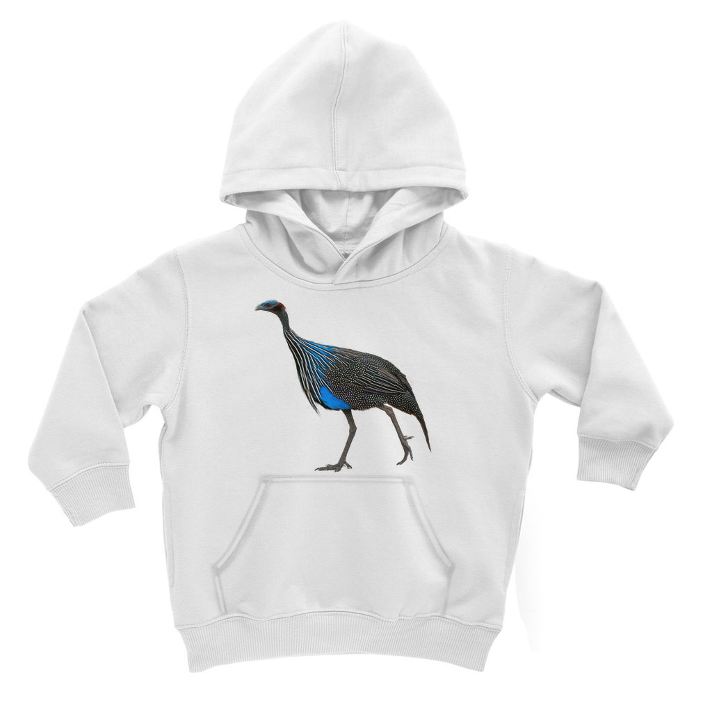 Vulturine Guinea Fowl Hoodie for Kids