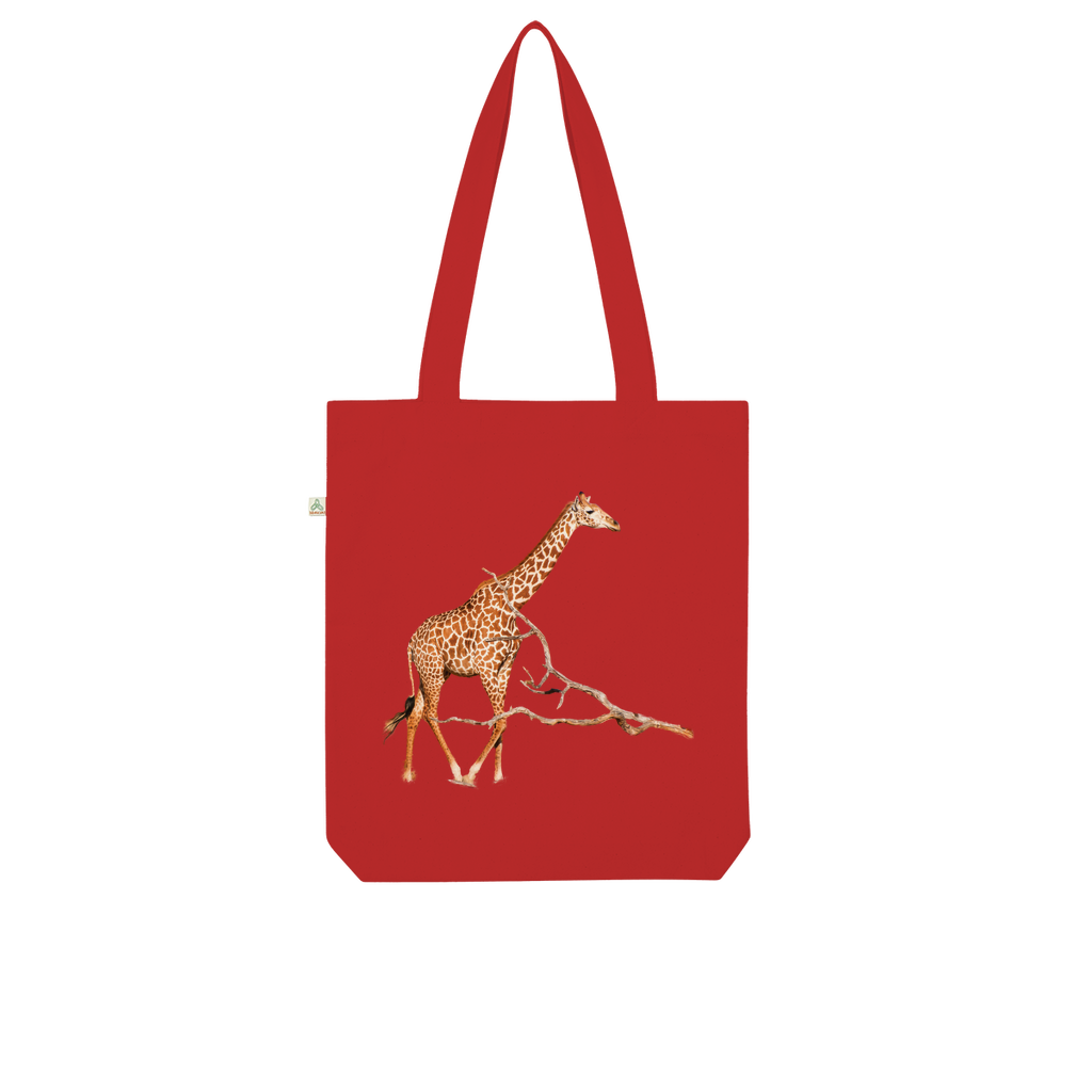 Giraffe Tote Bag (Organic cotton)