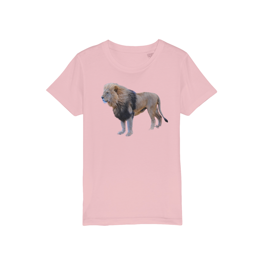 African Lion T-Shirt for Kids (Organic)