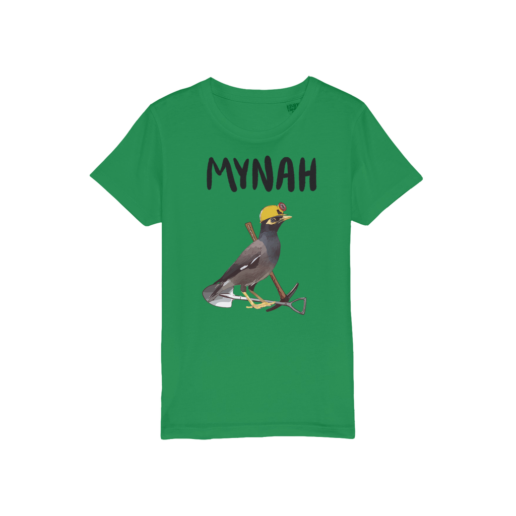 Mining Mynah T-Shirt for Kids (Organic)