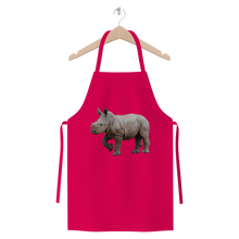 Load image into Gallery viewer, Baby Rhino | Animals of Africa | Premium Jersey Apron - Sharasaur
