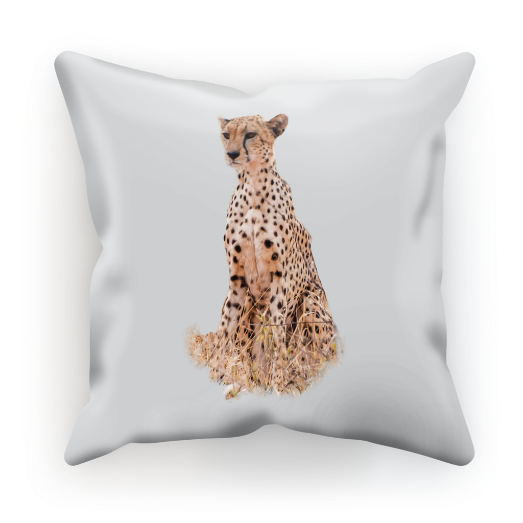Cheetah | Animals of Africa Collection | Sublimation Cushion Cover - Sharasaur