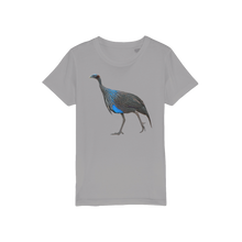 Load image into Gallery viewer, Vulturine Guinea Fowl Kids T-Shirt (Organic)
