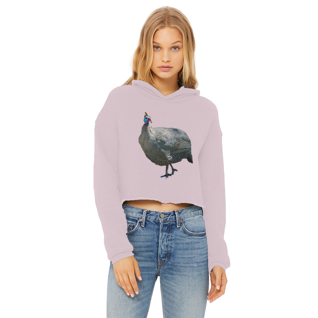 Guinea Fowl Hoodie for Women (Cropped)