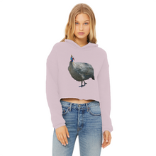 Load image into Gallery viewer, Guinea Fowl Hoodie for Women (Cropped)
